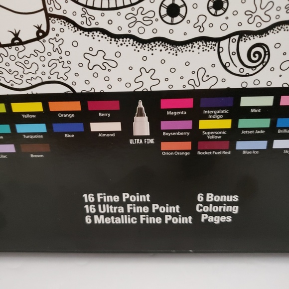 New Set Sharpie Limited Edition Metallic Fine Point Permanent Markers Coloring - Picture 7 of 8